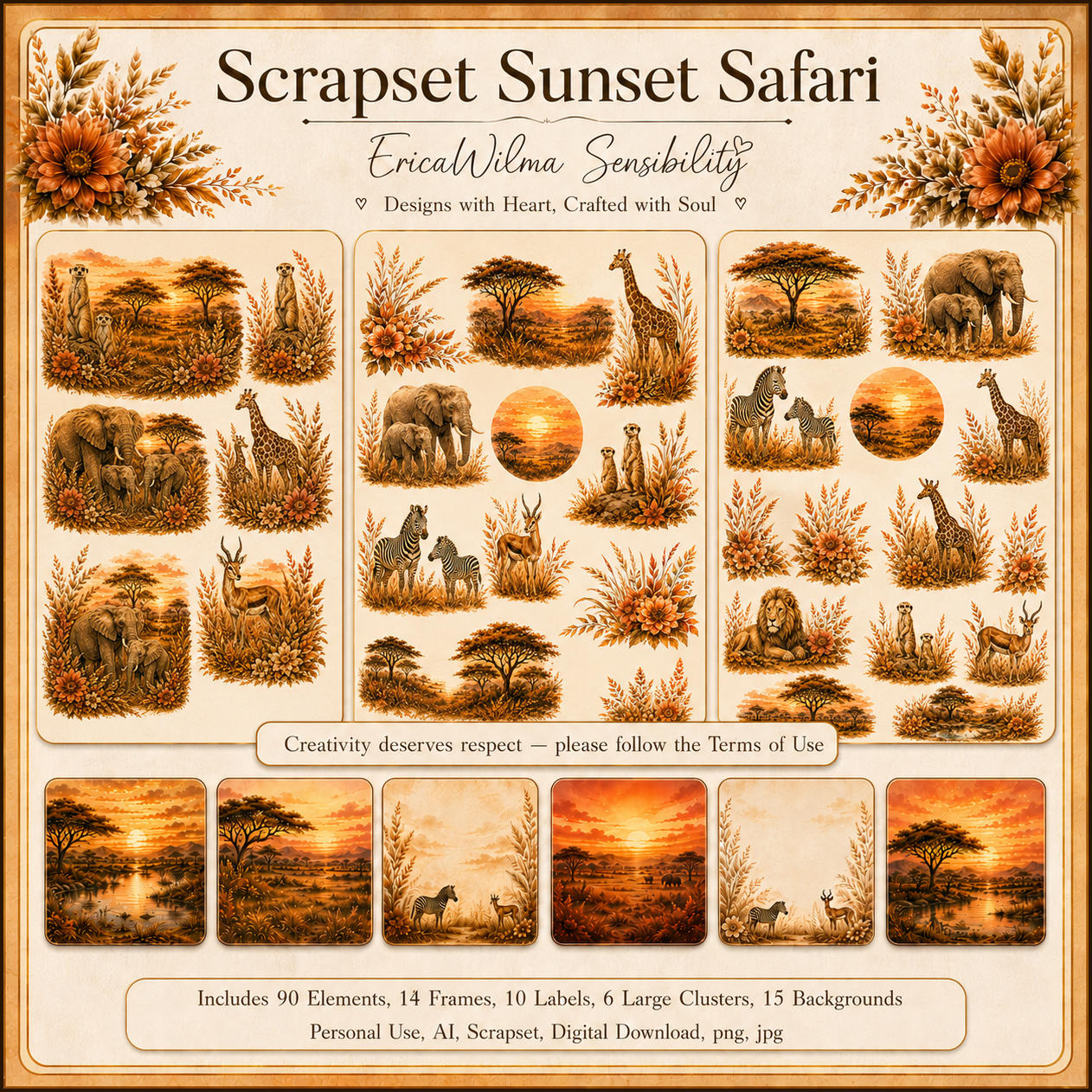 (image for) EW AI Scrapset - Sunset Safari 2026